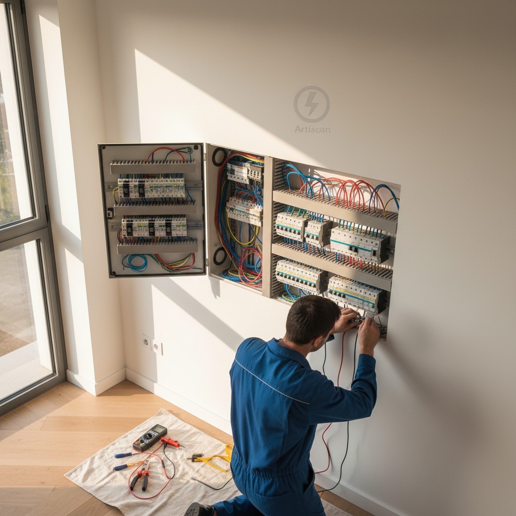 Projet de entreprises d'électricité générale - Photo 1